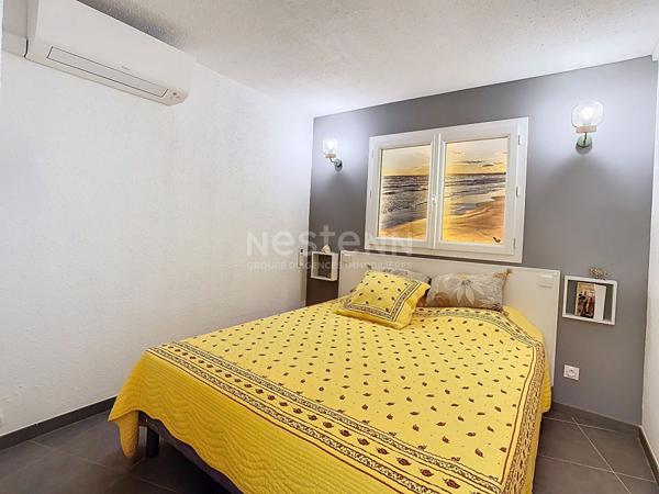 Port Camargue Plage Sud Appartement Type 3 plus cabine en parfait etat avec parking prive