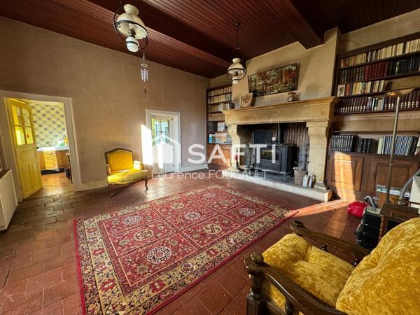 Maison gasconne en périphérie du village.