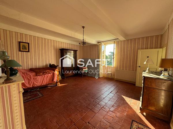 Maison gasconne en périphérie du village.