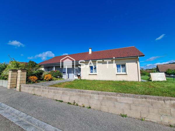 Pavillon de plain-pied très fonctionnel