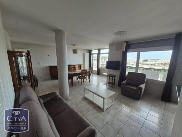 Appartement à louer 3 pièces 89.51m² Boulogne-sur-Mer (62200)