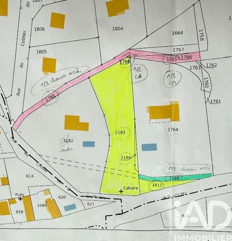 Terrain à vendre 2 454 m² Chissay-en-Touraine
