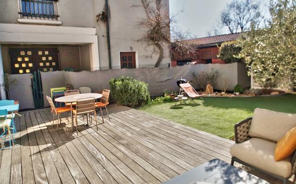 Appartement  plain-pied à Vendre à Chazay-d'Azergues - 3 Pièces, 72m², jardin-parking