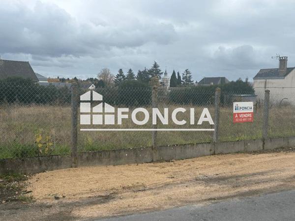 À vendre Terrain 800 m² - Pontvallain 72510