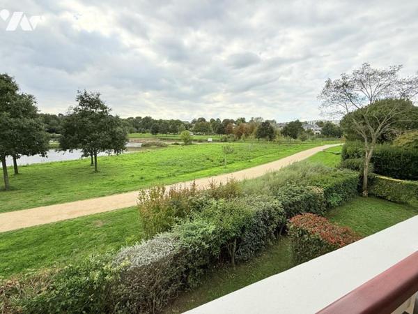 A VENDRE 56 VANNES TOHANNIC T2 49 m² + Parking VUE SUR l'ETANG