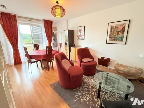 A VENDRE 56 VANNES TOHANNIC T2 49 m² + Parking VUE SUR l'ETANG