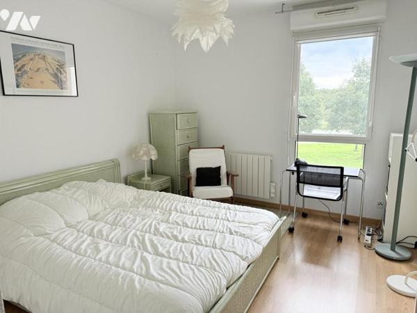 A VENDRE 56 VANNES TOHANNIC T2 49 m² + Parking VUE SUR l'ETANG