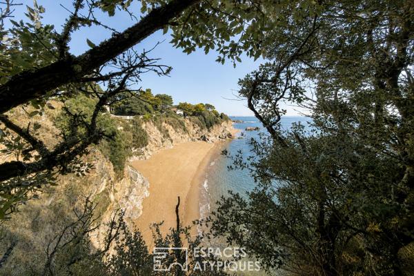 Appartement d’exception avec vue mer et Jardin privatif à Saint-Marc-sur-Mer.