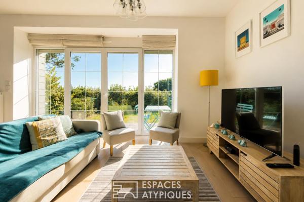 Appartement d’exception avec vue mer et Jardin privatif à Saint-Marc-sur-Mer.