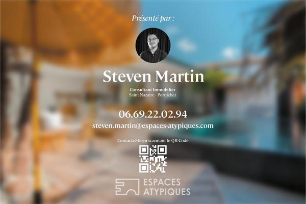Appartement d’exception avec vue mer et Jardin privatif à Saint-Marc-sur-Mer.