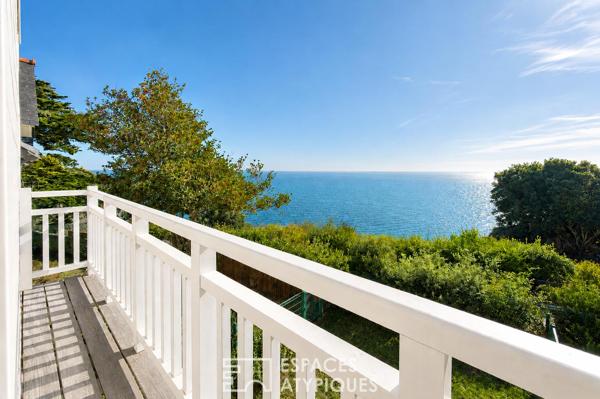 Appartement d’exception avec vue mer et Jardin privatif à Saint-Marc-sur-Mer.