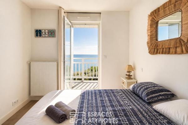 Appartement d’exception avec vue mer et Jardin privatif à Saint-Marc-sur-Mer.