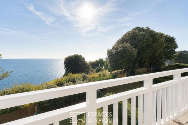 Appartement d’exception avec vue mer et Jardin privatif à Saint-Marc-sur-Mer.
