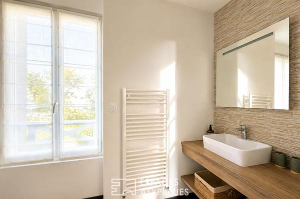 Appartement d’exception avec vue mer et Jardin privatif à Saint-Marc-sur-Mer.