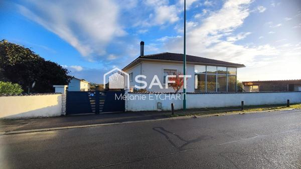 Trois-Palis (16730) – Maison familiale de 195 m² avec sous-sol complet et garages