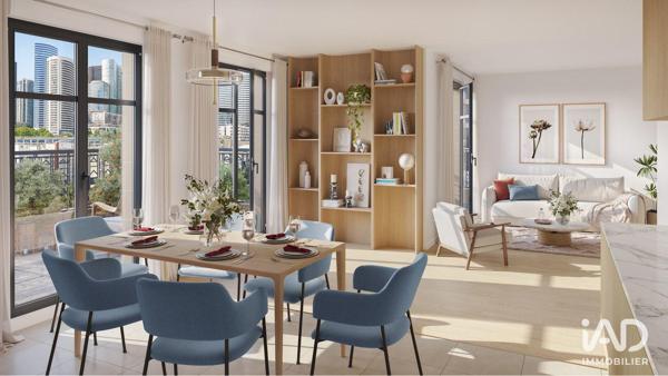 Appartement (neuf) à vendre 3 pièces 61 m² Puteaux
