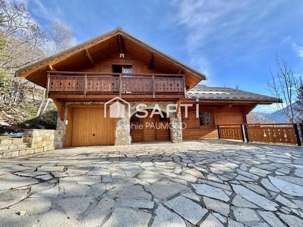 Chalet LOMBARD avec terrain et vue panoramique
