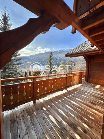 Chalet LOMBARD avec terrain et vue panoramique