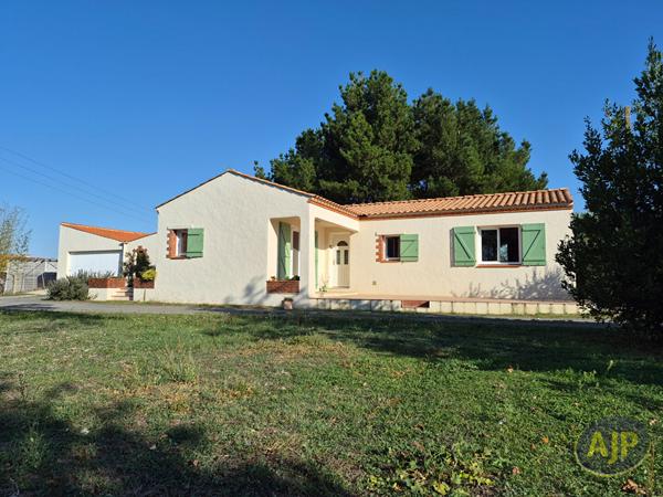 Maison à vendre Challans - 5 pièces, 120m² avec 3 chambre(s) à 279 900€ - AJP Immobilier Challans