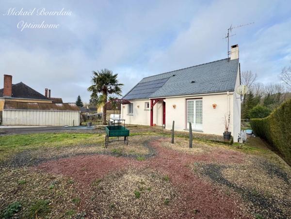 Maison rénovée d’environ 100 m2 sur sous-sol à Vaulandry (49)