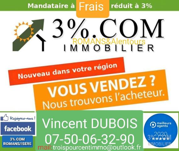 T3 Standing + Garage + Cave - ROMANS (26) Romans-sur-Isère (26100)