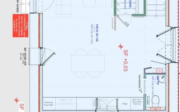 Appartement à vendre    3 pièces •  Muzillac