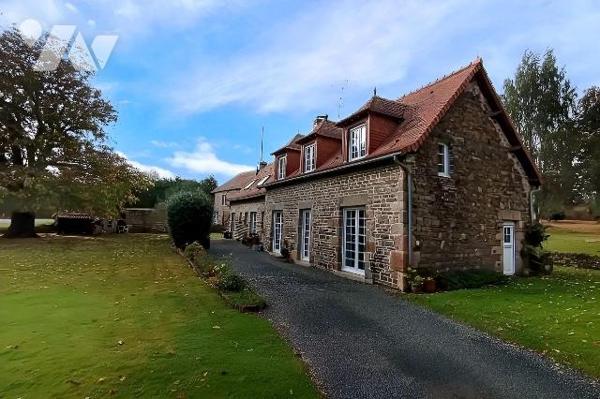 A Caligny une maison en pierres d'une surface habitable d'environ 134 m², répartie comme ceci:
...