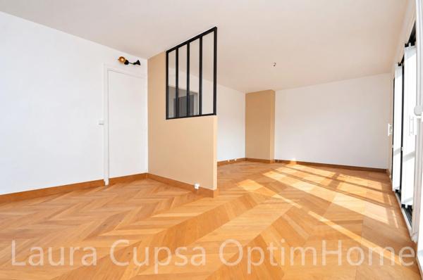 SCEAUX - 8 MIN RER SCEAUX - 4P - 65,36 M² - BALCON - 4E ET DERNIER ETAGE -  CAVE - BOX ET PARKING LIBRE DANS RESIDENCE FERMEE