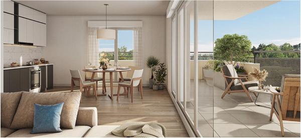 Appartement Thonon Les Bains 3 pièce(s) 62.03 m2