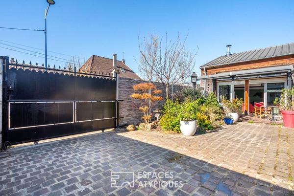 Ancienne menuiserie réhabilitée en maison Loft