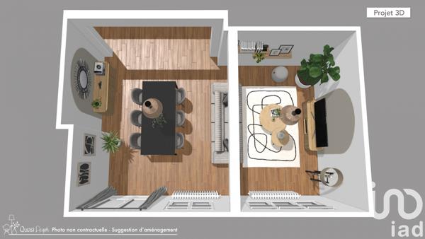 Appartement à vendre 3 pièces 62 m² Soisy-sous-Montmorency