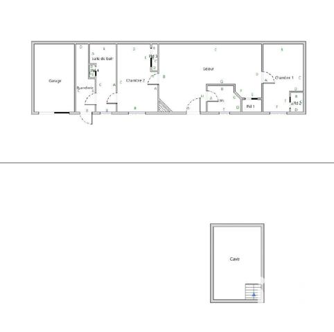 Maison à vendre 3 pièces 56 m² Dijon