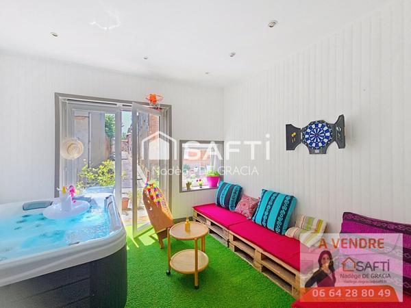 Du cachet pour cette maison de ville T6/7 de 180m2