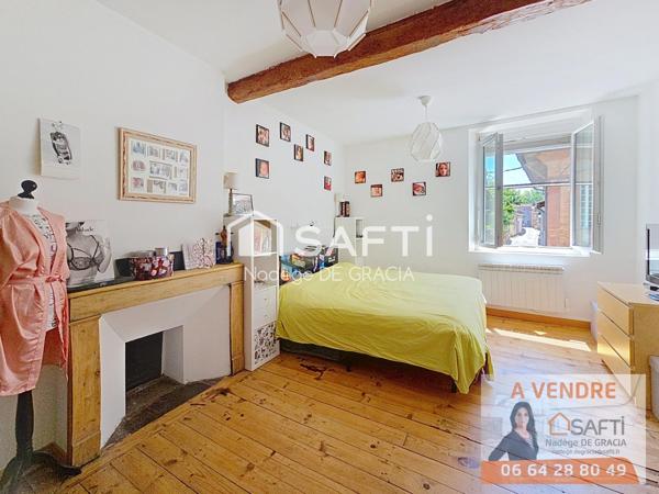 Du cachet pour cette maison de ville T6/7 de 180m2