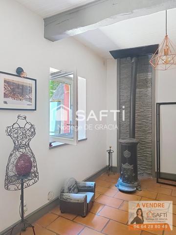 Du cachet pour cette maison de ville T6/7 de 180m2