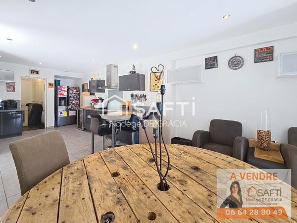 Du cachet pour cette maison de ville T6/7 de 180m2