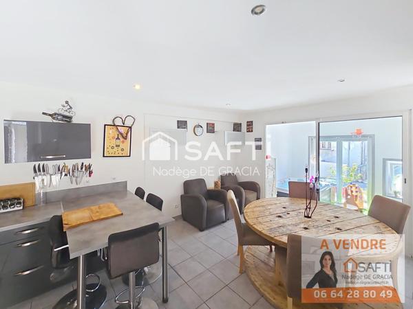 Du cachet pour cette maison de ville T6/7 de 180m2