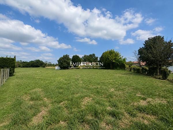 À vendre - Terrain  - Saint Pée Sur Nivelle - plein sud - vue Rhune