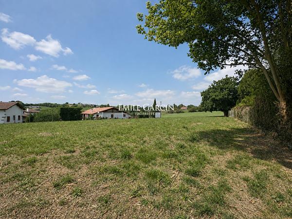 À vendre - Terrain  - Saint Pée Sur Nivelle - plein sud - vue Rhune