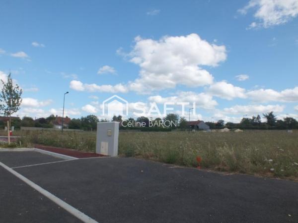 Beau terrain constructible de 1005m²