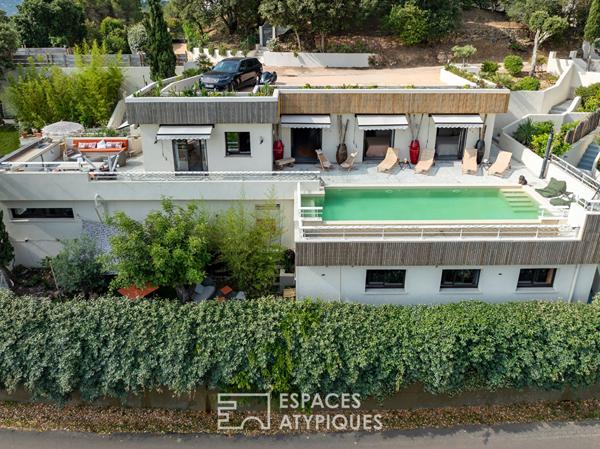 Vue mer et maquis – Maison contemporaine confidentielle à Porto-Vecchio