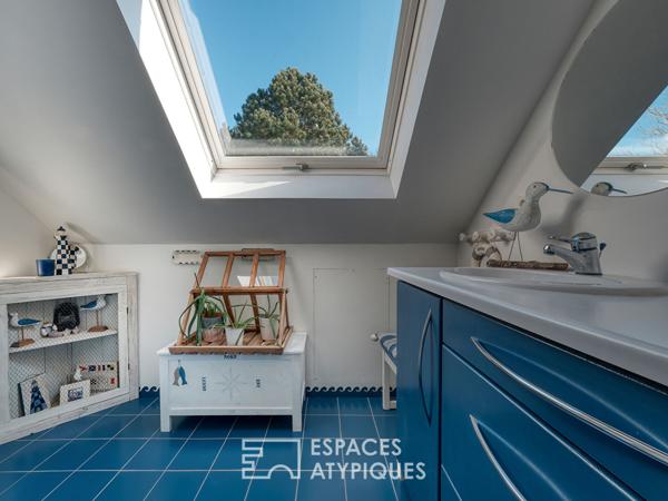 La Maison familiale sur un terrain arboré sans vis-à-vis dans un quartier recherché de Mennecy