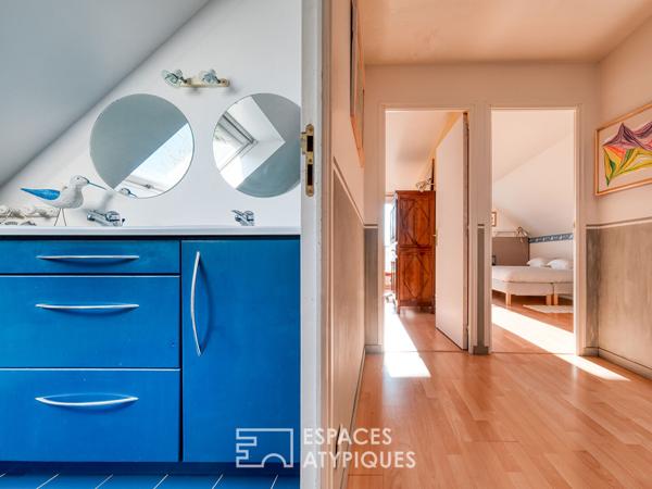 La Maison familiale sur un terrain arboré sans vis-à-vis dans un quartier recherché de Mennecy