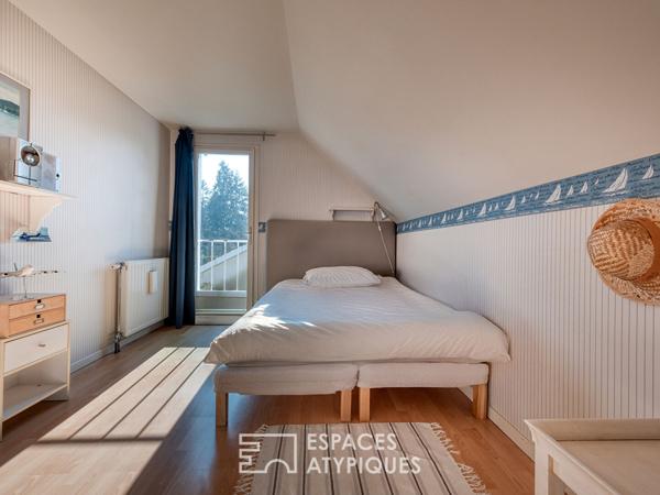 La Maison familiale sur un terrain arboré sans vis-à-vis dans un quartier recherché de Mennecy