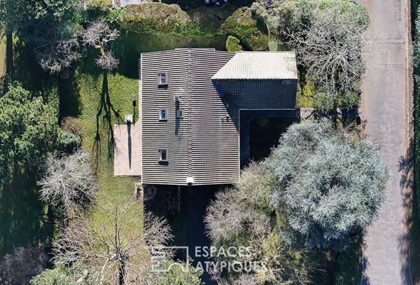 La Maison familiale sur un terrain arboré sans vis-à-vis dans un quartier recherché de Mennecy