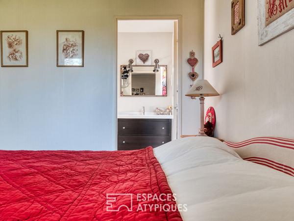 La Maison familiale sur un terrain arboré sans vis-à-vis dans un quartier recherché de Mennecy