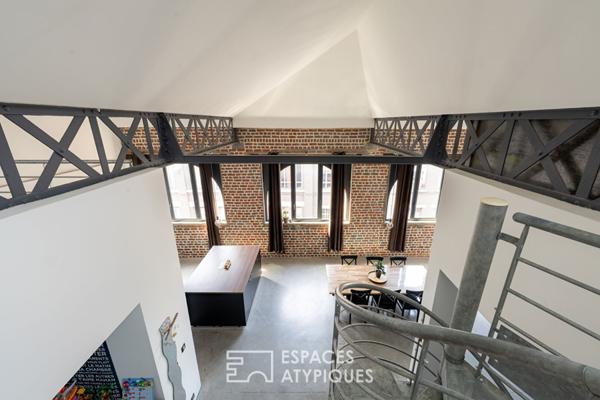 Loft en duplex dans une ancienne bonneterie