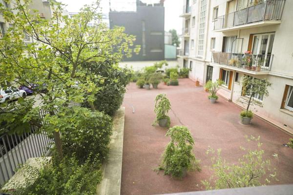 Paris-Buttes aux cailles : 3 pièces 75m2, clair et calme