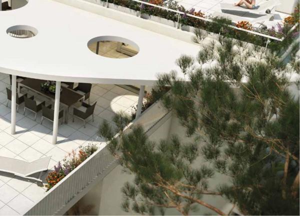 Appartement Neuf à vendre 4 pièces NARBONNE (11) T4 87,71m2  Deux terrasses 14,20 et 14,20