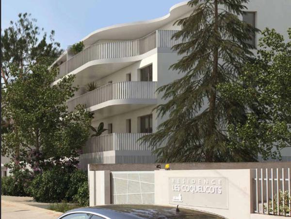 Appartement Neuf à vendre 4 pièces NARBONNE (11) T4 87,71m2  Deux terrasses 14,20 et 14,20
